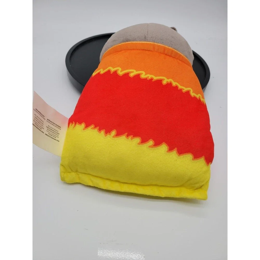 Cheddar Chips Flaming Hot Parody Pals Chip Bag Raccoon Plush Toy 10.5